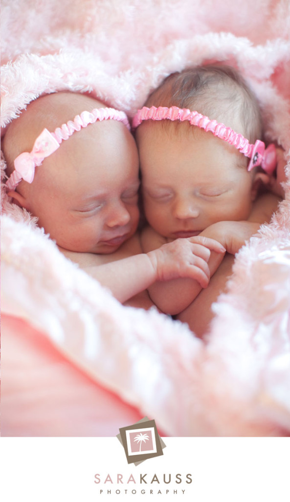 twin baby girls