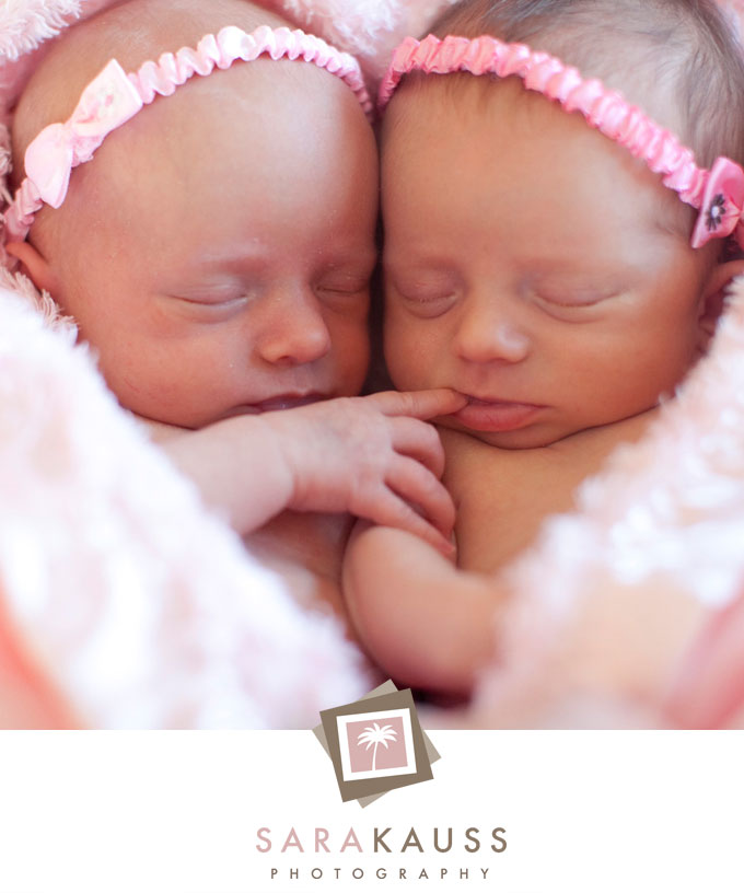 twin baby girls