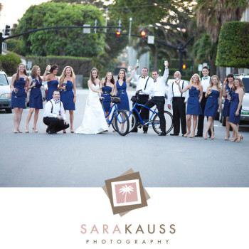 the-colony-hotel-wedding-49_bridal-party-bicycles