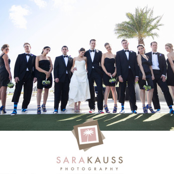 24-fun-bridal-party-photos-stripe-socks-stripe-heels
