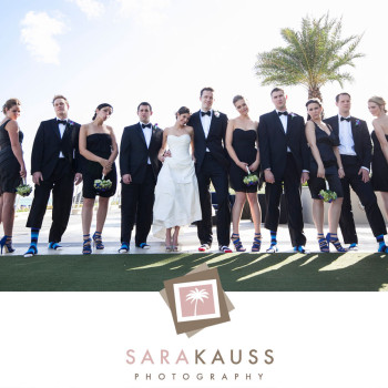 24-fun-bridal-party-photos-stripe-socks-stripe-heels