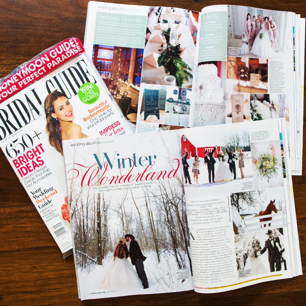 Bridal Guide Magazine Feature