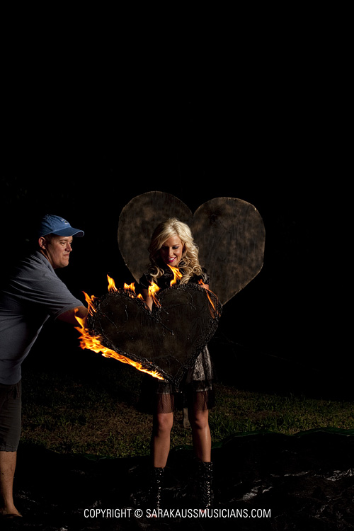 Danica Honeycutt | Burning Heart Photo Shoot | Sara Kauss Photography