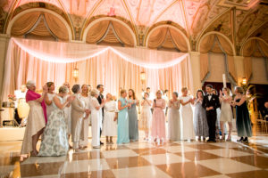 Breakers Palm Beach Wedding | Mediterranean Ballroom Reception| Beacon Hill Garden Club Members | Sara Kauss Photography