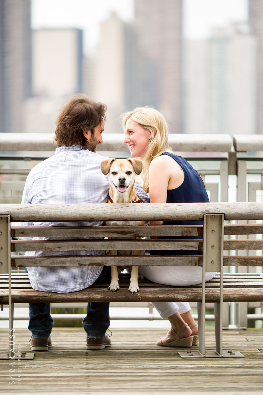 Engagement Photos with Dogs | Sara Kauss Photography