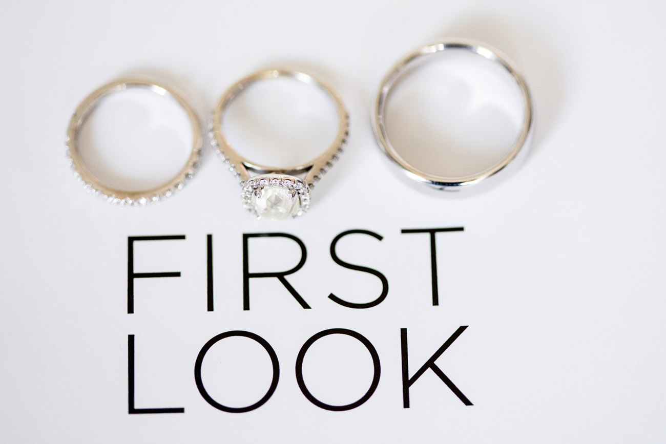 First Look | First Look Wedding Photos by Sara Kauss Photography