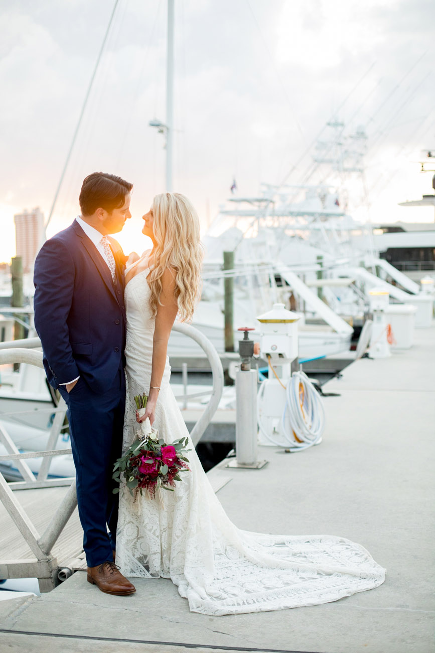 Palm Beach Wedding by Sara Kauss Photography